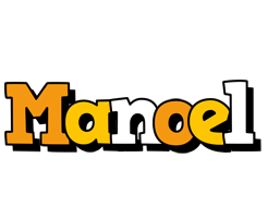 Manoel cartoon logo