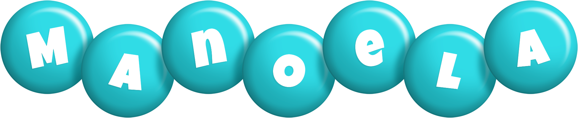 Manoela candy-azur logo