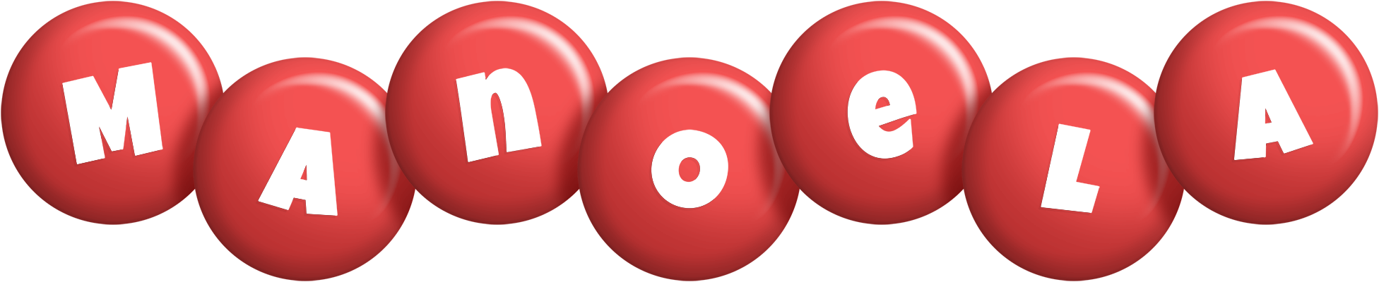 Manoela candy-red logo