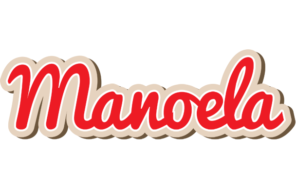 Manoela chocolate logo