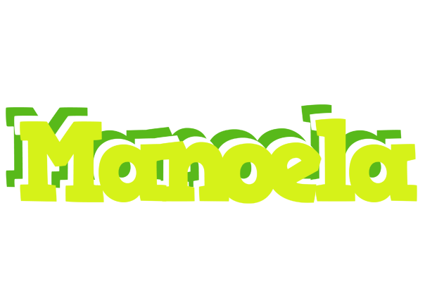Manoela citrus logo