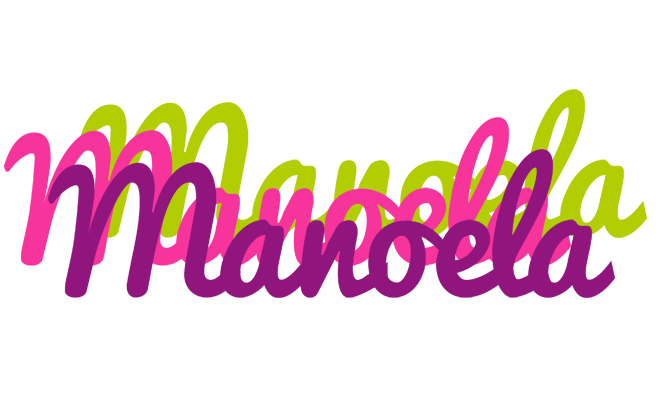 Manoela flowers logo