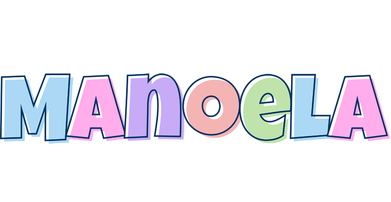 Manoela pastel logo