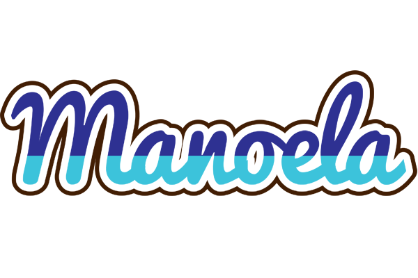 Manoela raining logo