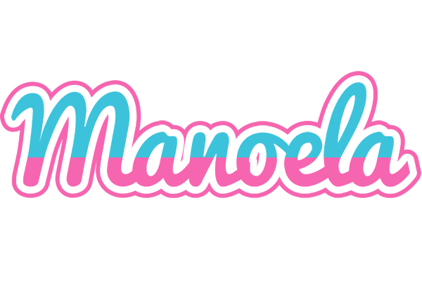Manoela woman logo