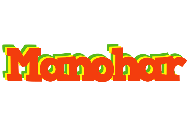 Manohar bbq logo