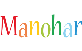 Manohar birthday logo