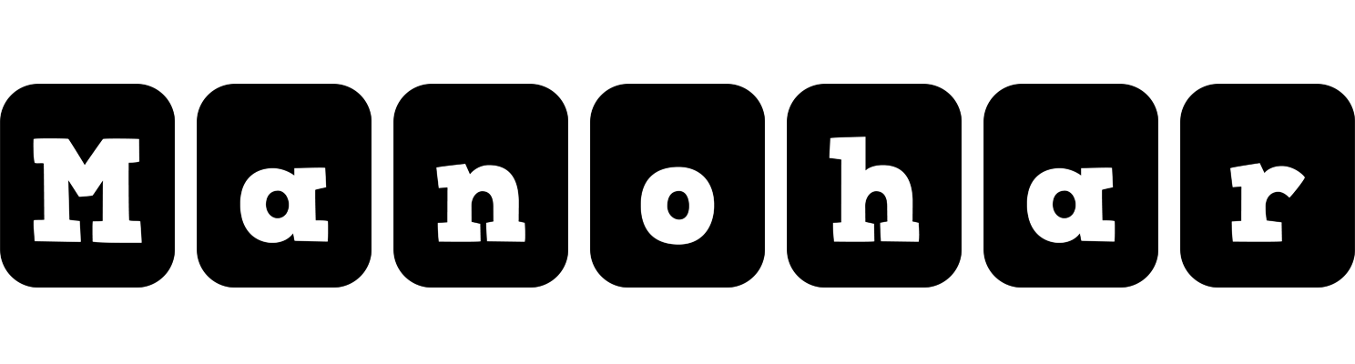 Manohar box logo