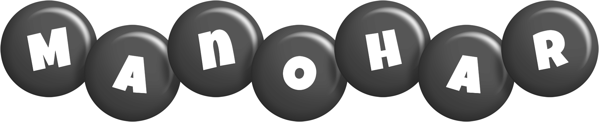 Manohar candy-black logo