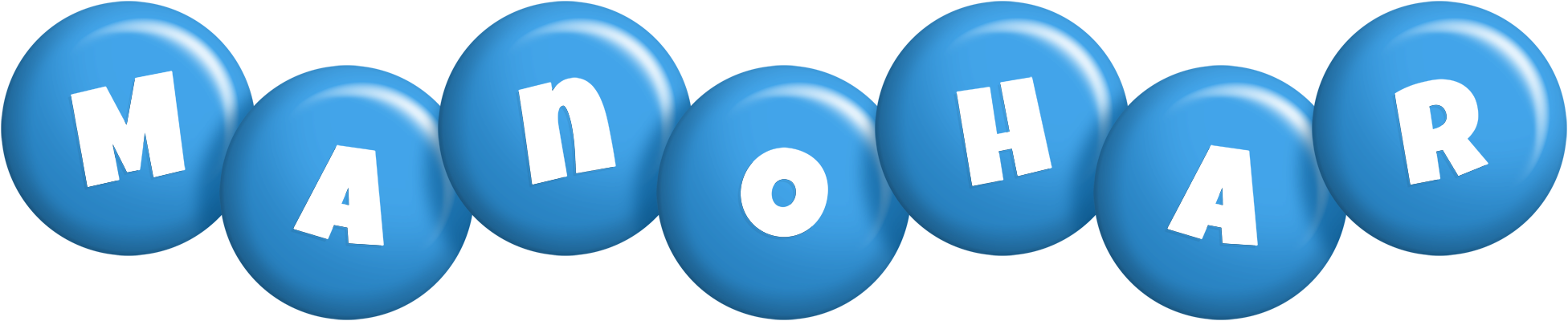 Manohar candy-blue logo