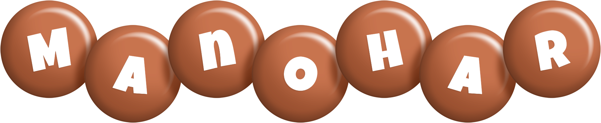 Manohar candy-brown logo