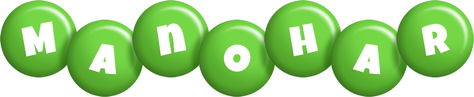 Manohar candy-green logo