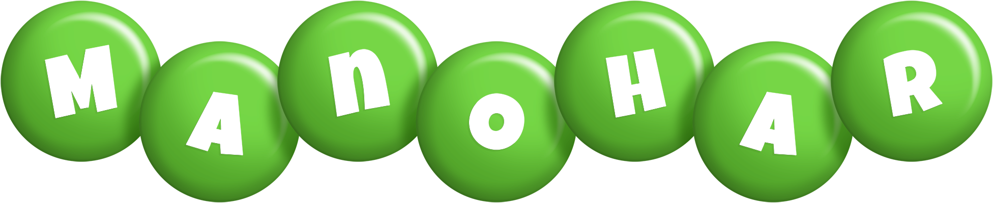 Manohar candy-green logo