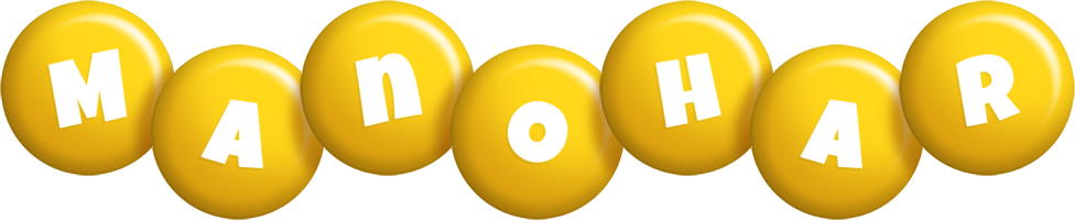 Manohar candy-yellow logo