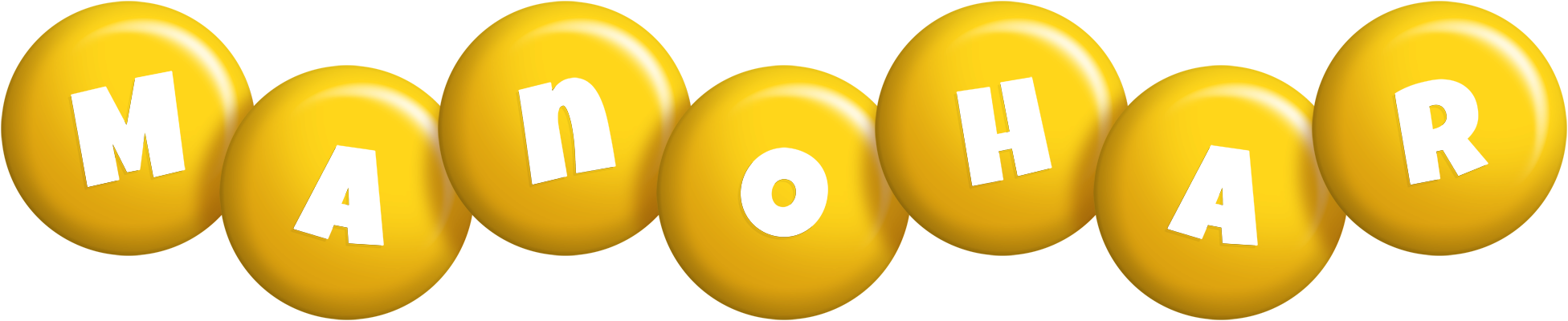 Manohar candy-yellow logo