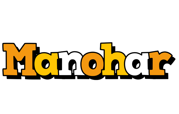 Manohar cartoon logo