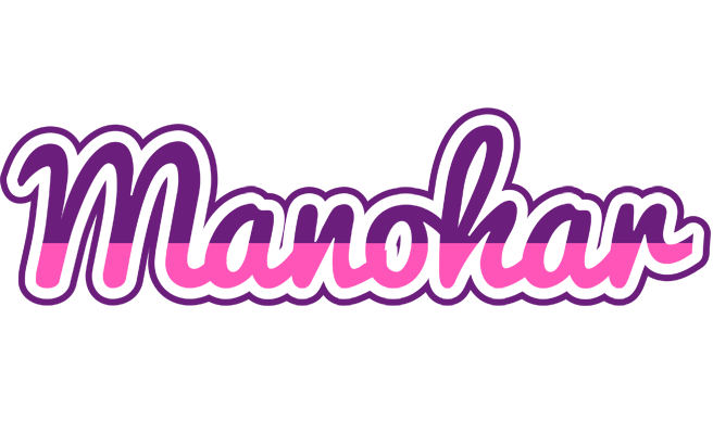 Manohar cheerful logo
