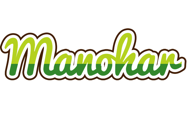 Manohar golfing logo
