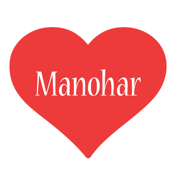 Manohar love logo