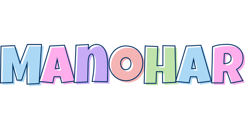 Manohar pastel logo