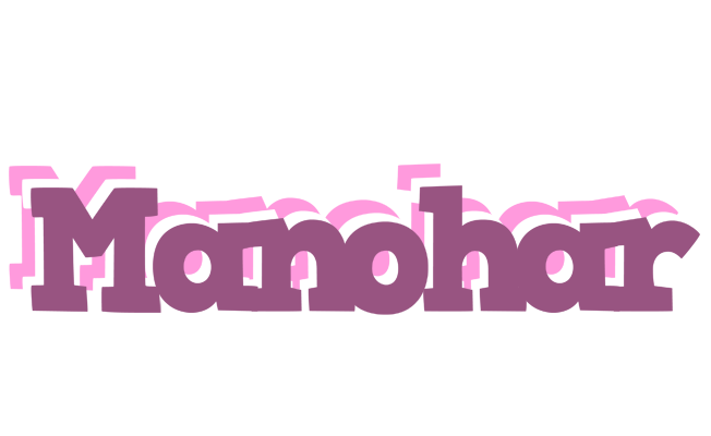 Manohar relaxing logo