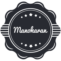 Manoharan badge logo