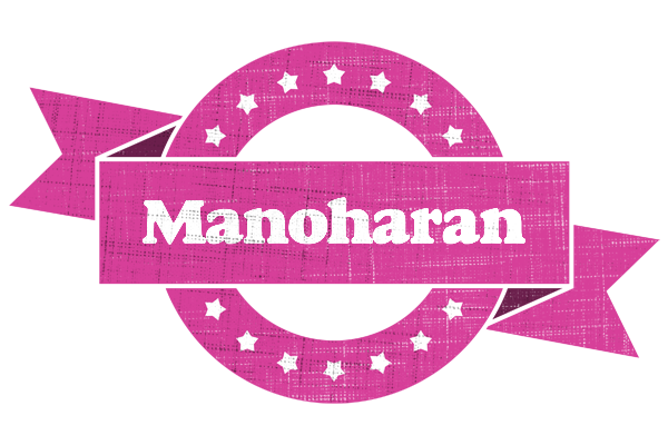 Manoharan beauty logo