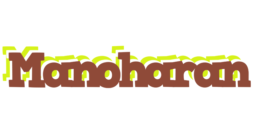 Manoharan caffeebar logo