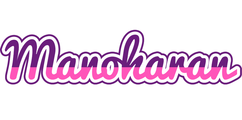 Manoharan cheerful logo