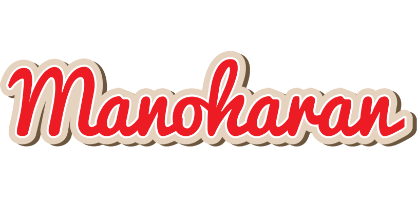 Manoharan chocolate logo