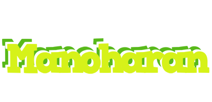 Manoharan citrus logo