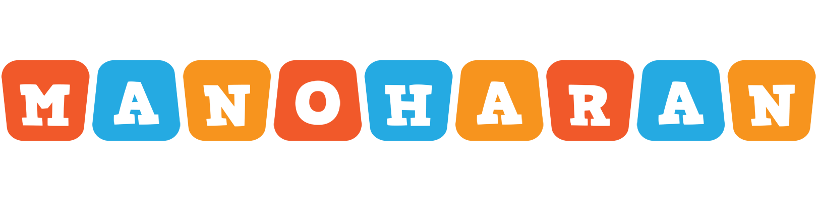 Manoharan comics logo