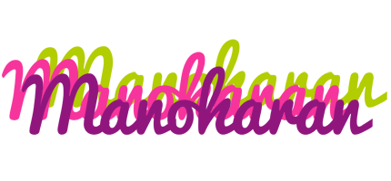 Manoharan flowers logo