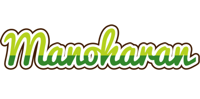 Manoharan golfing logo