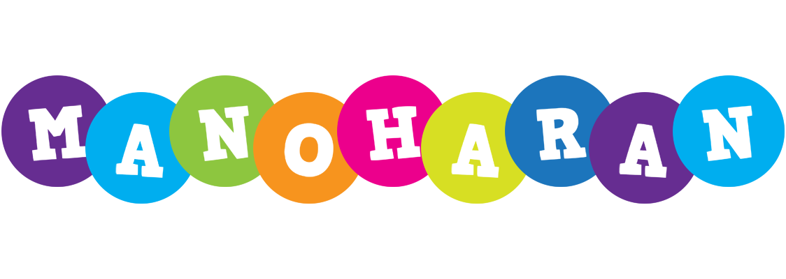 Manoharan happy logo