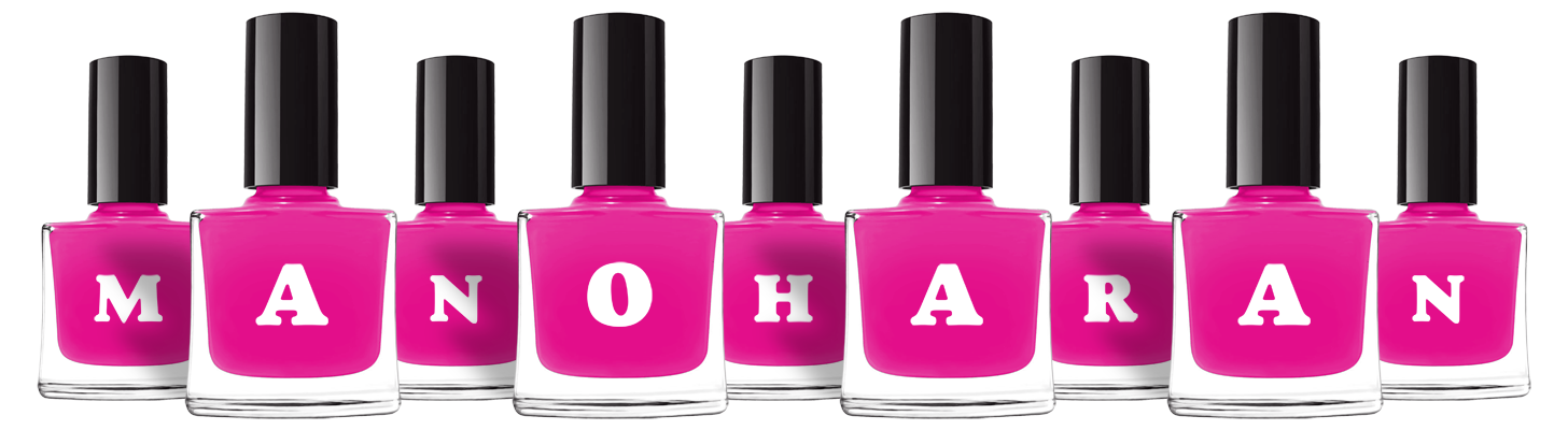 Manoharan nails logo
