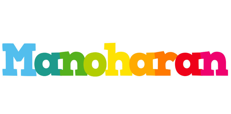 Manoharan rainbows logo