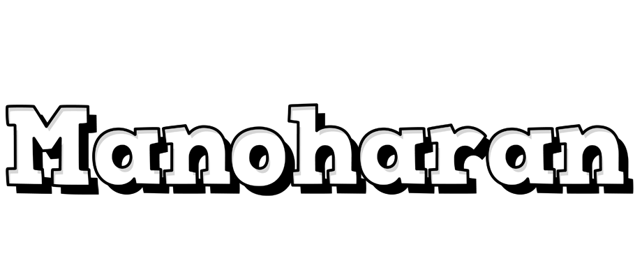 Manoharan snowing logo