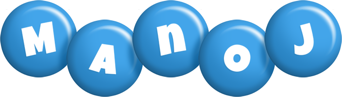 Manoj candy-blue logo