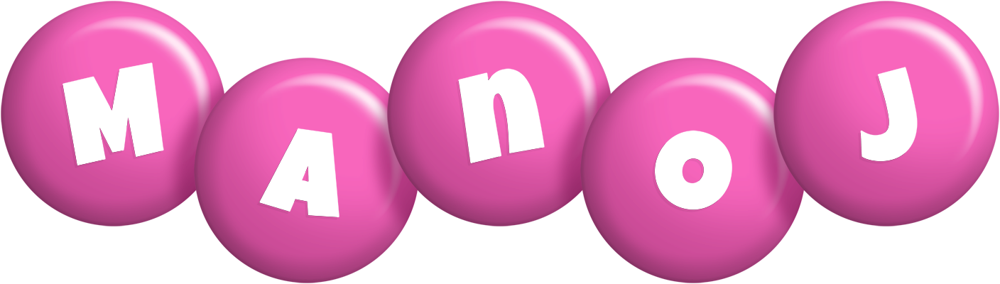 Manoj candy-pink logo