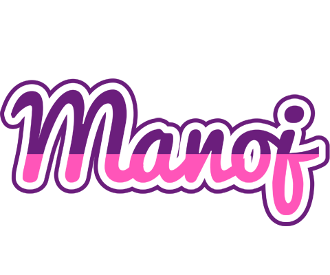 Manoj cheerful logo