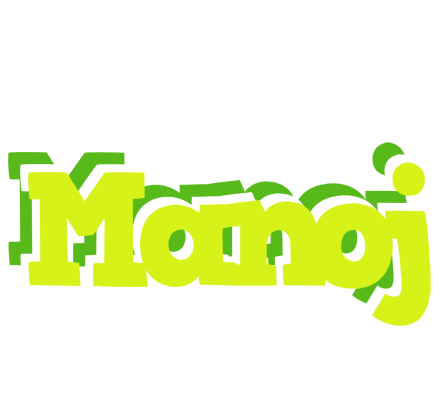 Manoj citrus logo