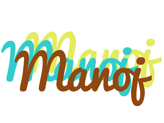 Manoj cupcake logo