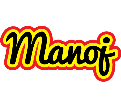 Manoj flaming logo