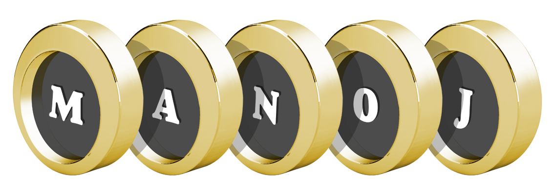Manoj gold logo