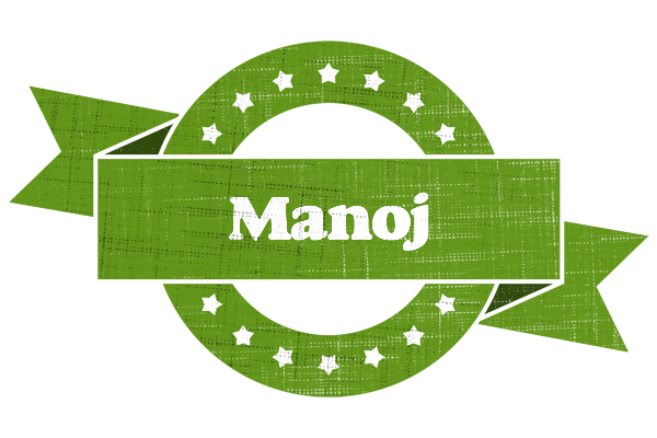 Manoj natural logo
