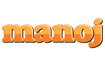 Manoj orange logo