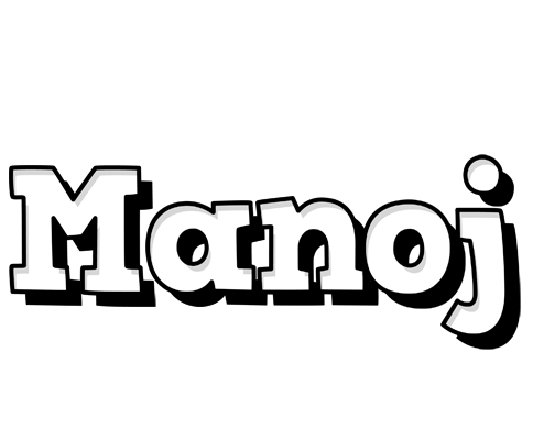 Manoj snowing logo