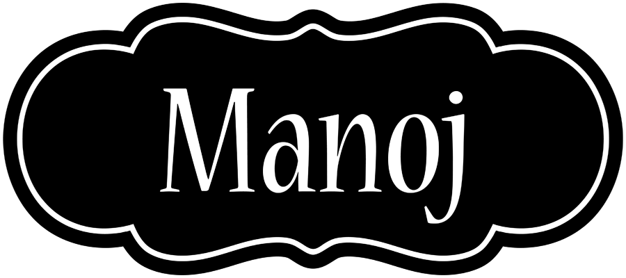 Manoj welcome logo