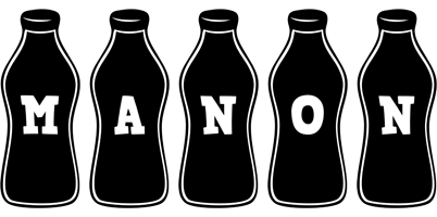 Manon bottle logo